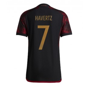 Lacne Muži Futbalové dres Nemecko Kai Havertz #7 MS 2022 Krátky Rukáv - Preč